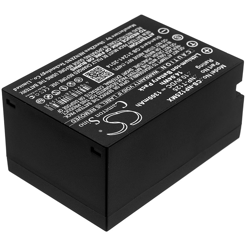 Replacement Battery for Fujifilm Medium Format GFX – Camera – 1300mAh / 10.8V