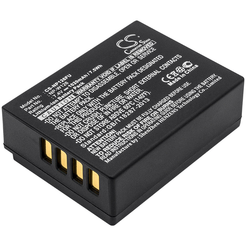Replacement Battery for Fujifilm FinePix HS30EXR – Camera – 1020mAh / 7.4V