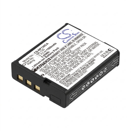 Replacement Battery for Casio Exilim EX-H30 – Camera – 1500mAh / 3.7V