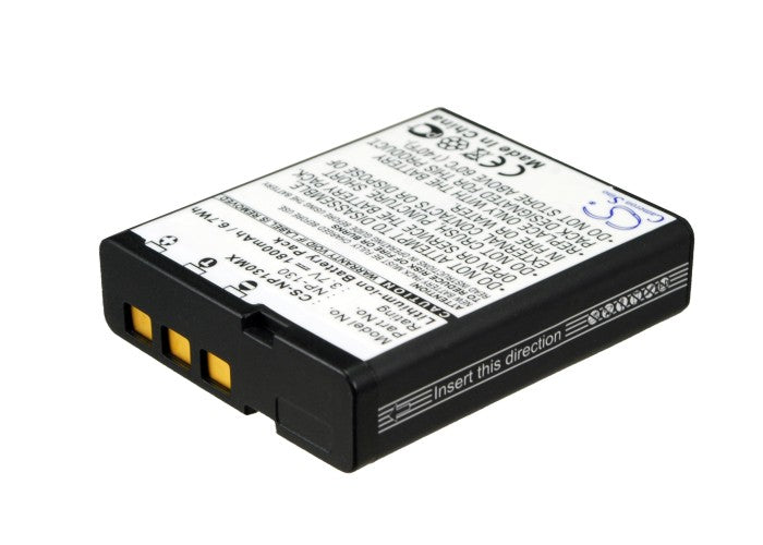 Replacement Battery for Casio  Exilim EX-FC300S – Camera – 1800mAh / 3.7V