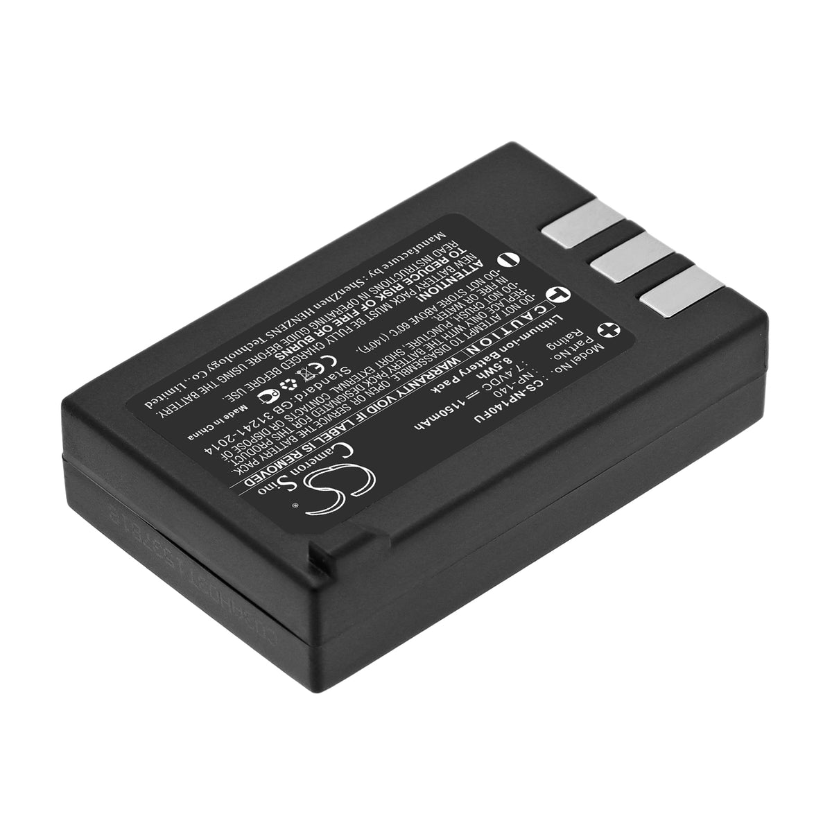 Replacement Battery for Fujifilm FinePix S100FS – Camera – 1150mAh / 7.4V
