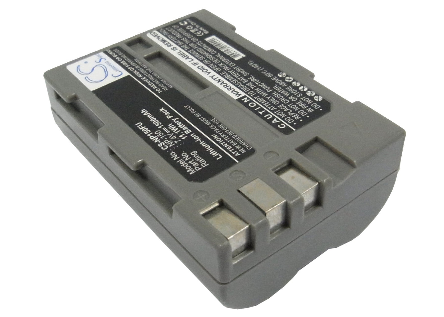 Replacement Battery for Fujifilm  BC-150 – Camera – 1500mAh / 7.4V