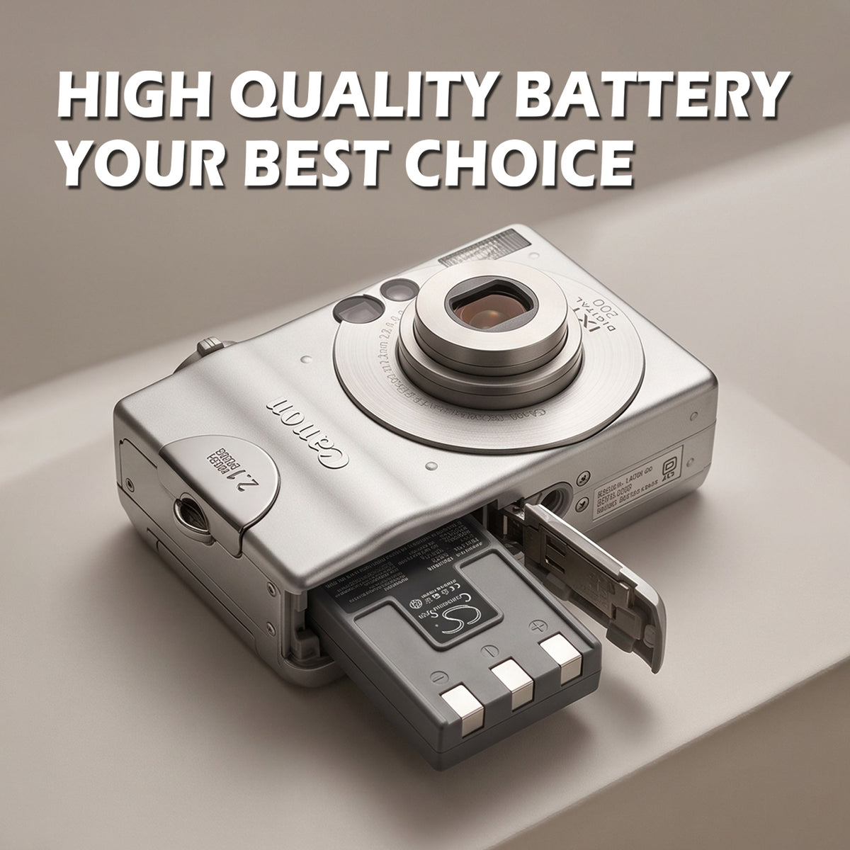 Replacement Battery for Polaroid | Canon PR-100DG – Camera – 830mAh / 3.7V