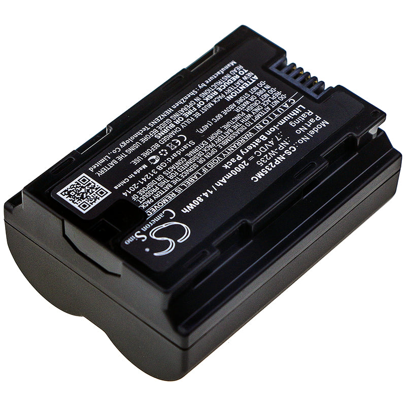 Replacement Battery for Fujifilm X-T4 – Camera – 2000mAh / 7.4V