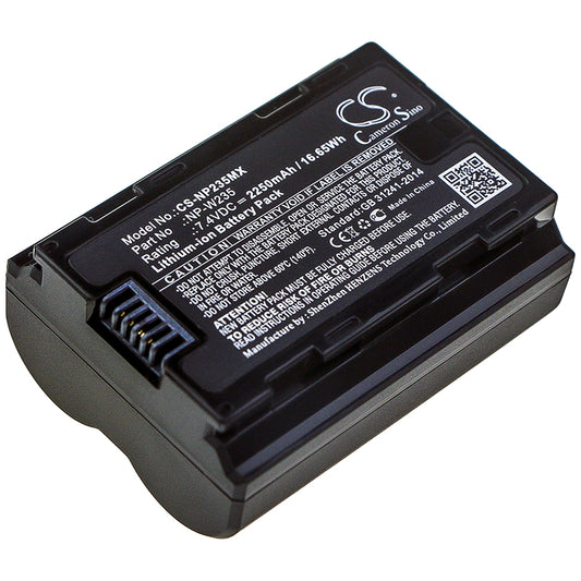 Replacement Battery for Fujifilm X-T4 – Camera – 2250mAh / 7.4V