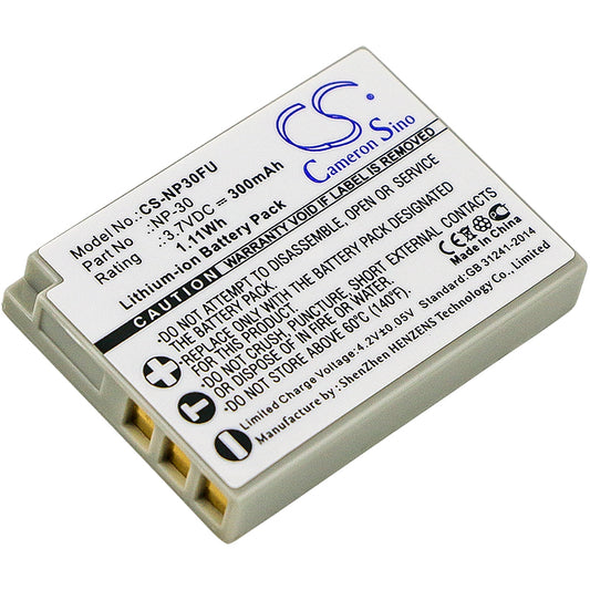 Replacement Battery for Fujifilm FinePix F440 – Camera – 300mAh / 3.7V