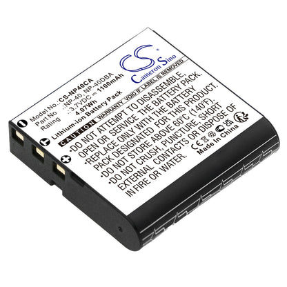Replacement Battery for Casio  Exilim EX-FC100 – Camera – 1100mAh / 4.07Wh / 3.7V