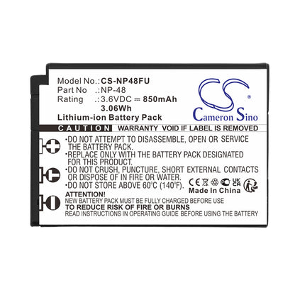 Replacement Battery for Fujifilm XQ1 – Camera – 850mAh / 3.6V