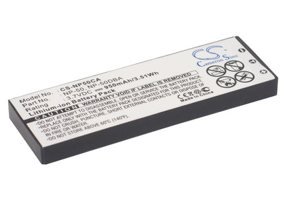 Replacement Battery for Casio Exilim EX-V8SR – Camera – 950mAh / 3.7V - image 1