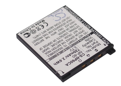 Replacement Battery for Casio Exilim Zoom EX-Z19 – Camera – 720mAh / 3.7V