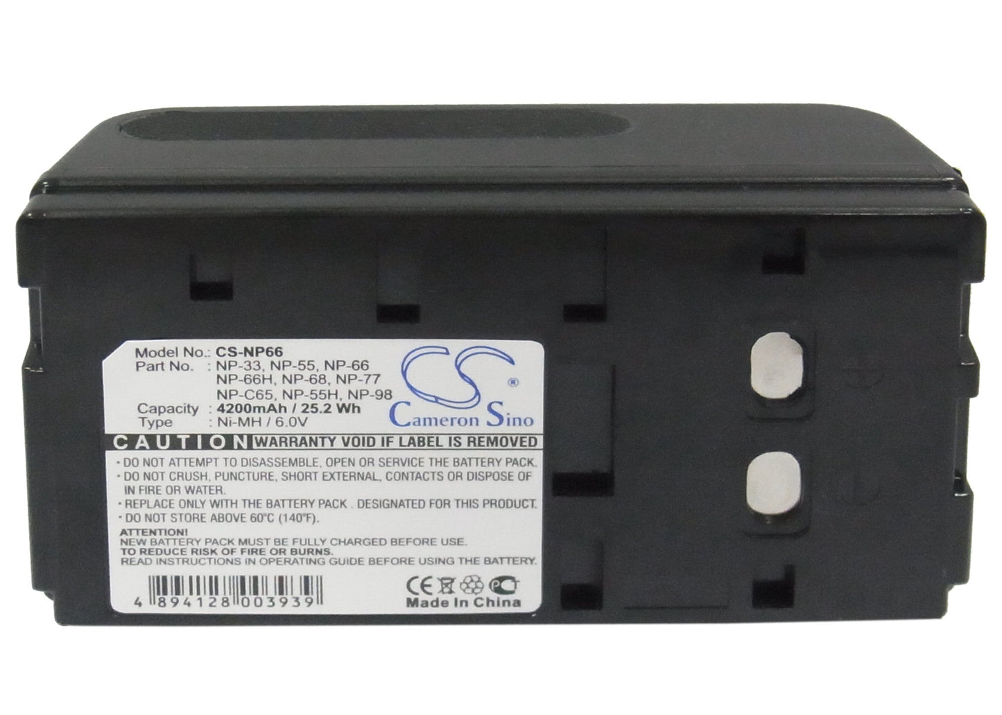 Replacement Battery for BOSC  BA-610 – Camera – 4200mAh / 25.20Wh / 6.0V