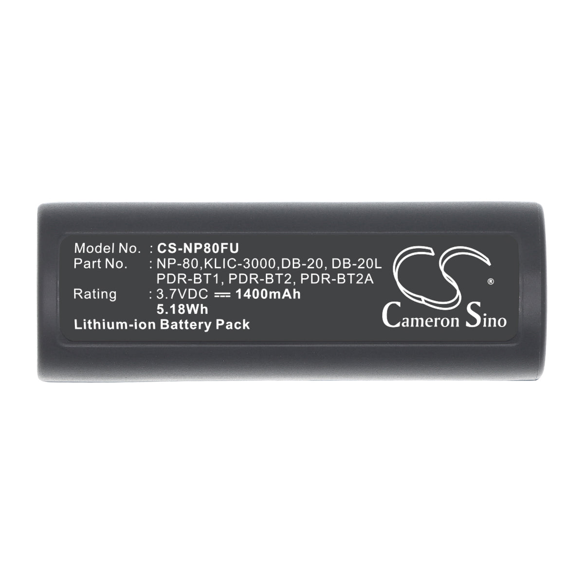 Replacement Battery for Mitsubishi | Kodak | Fujifilm | Ricoh | Leica | Kyocera | Toshiba | Epson MICROELITE 3300 – Camera – 1400mAh / 3.7V