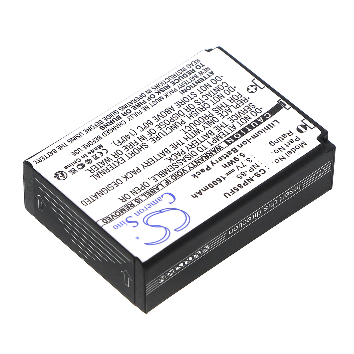 Replacement Battery for Fujifilm Finepix F305 – Camera – 1600mAh / 3.7V