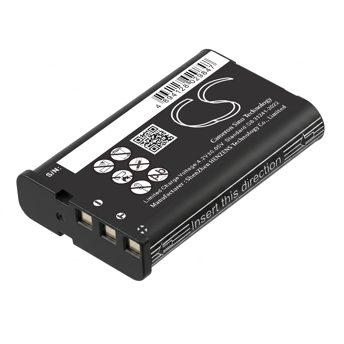 Replacement Battery for Casio Exilim EX-H10 – Camera – 1950mAh / 3.7V