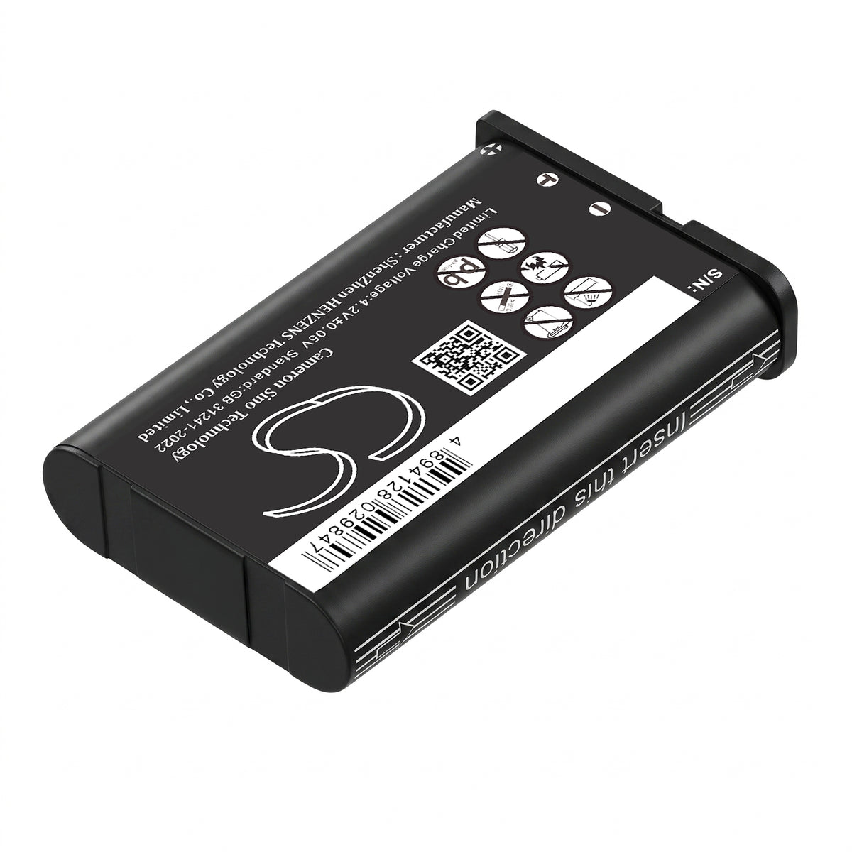 Replacement Battery for Casio Exilim EX-H10 – Camera – 1950mAh / 3.7V