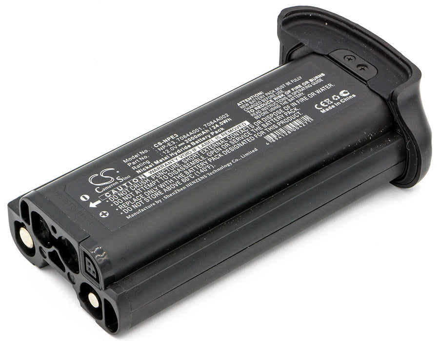 Replacement Battery for Canon  EOS 1D – Camera – 2000mAh / 24.00Wh / 12.0V