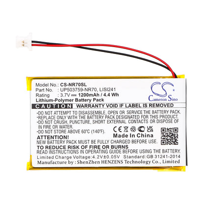 Replacement Battery for Sony Clie PEG-NR60 – PDA, Pocket PC – 1200mAh / 3.7V