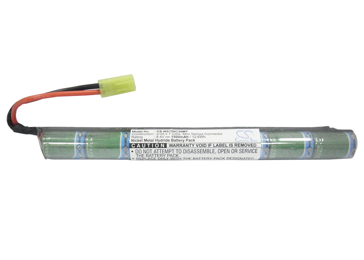 Replacement Battery for RC  CS-NS150C30MT – Airsoft Guns – 1500mAh / 12.6Wh / 8.4V