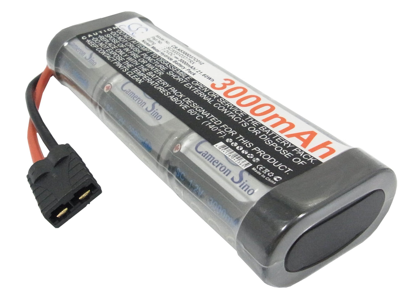 Replacement Battery for RC  CS-NS300D37C012 – Cars – 3000mAh / 7.2V