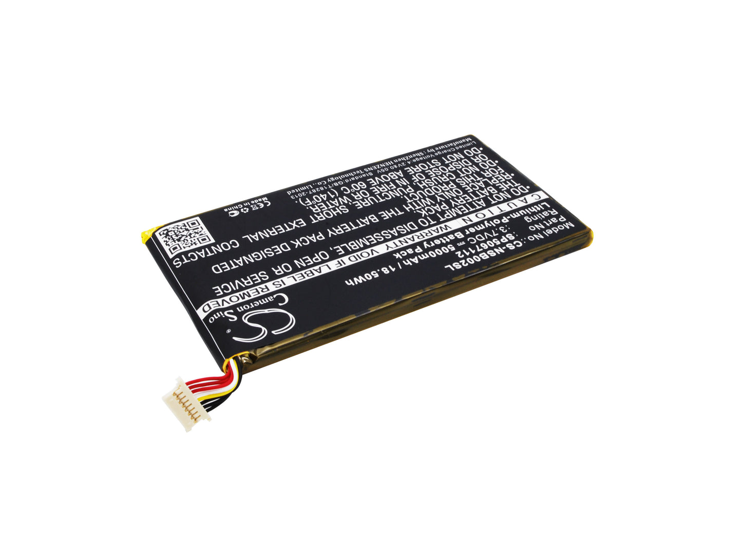 Replacement Battery for Fuhu SNB02-NV7A – Tablet – 5000mAh / 3.7V - image 2