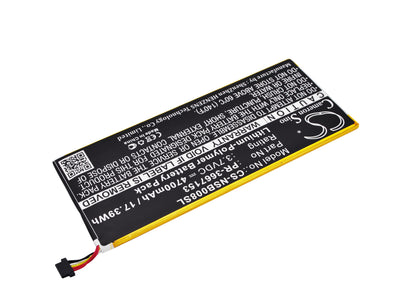 Replacement Battery for Nabi Dreamtab 8" – Tablet – 4700mAh / 3.7V - image 2