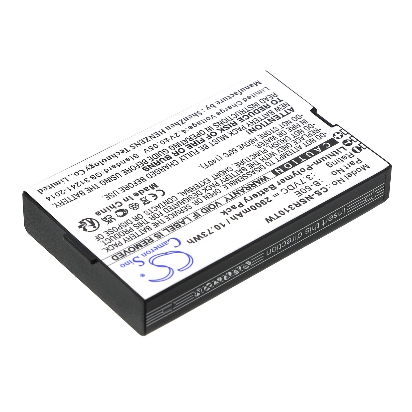 Replacement Battery for Inrico T310 – Two-Way Radio – 2900mAh / 3.7V - image 2