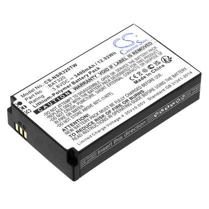 Replacement Battery for Inrico T-298S – Two-Way Radio – 3400mAh / 3.8V - image 1
