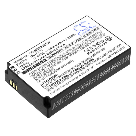 Replacement Battery for Inrico T-298S – Two-Way Radio – 3400mAh / 3.8V - image 1