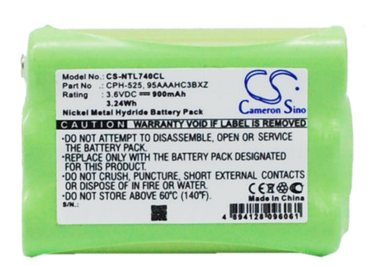 Replacement Battery for Nortel T7406E – Cordless Phone – 900mAh / 3.6V
