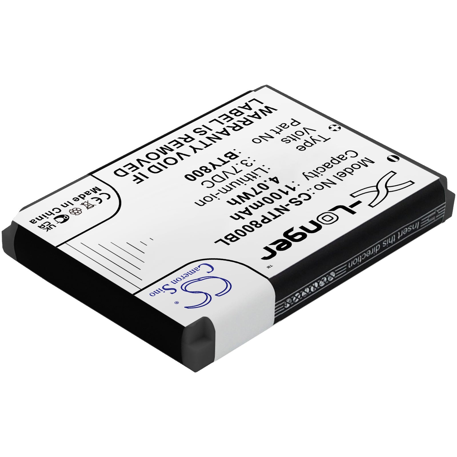 Replacement Battery for CipherLab | Newland 8200 – Barcode Scanner – 1100mAh / 3.7V - image 2