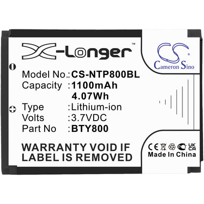 Replacement Battery for CipherLab | Newland 8200 – Barcode Scanner – 1100mAh / 3.7V - image 3