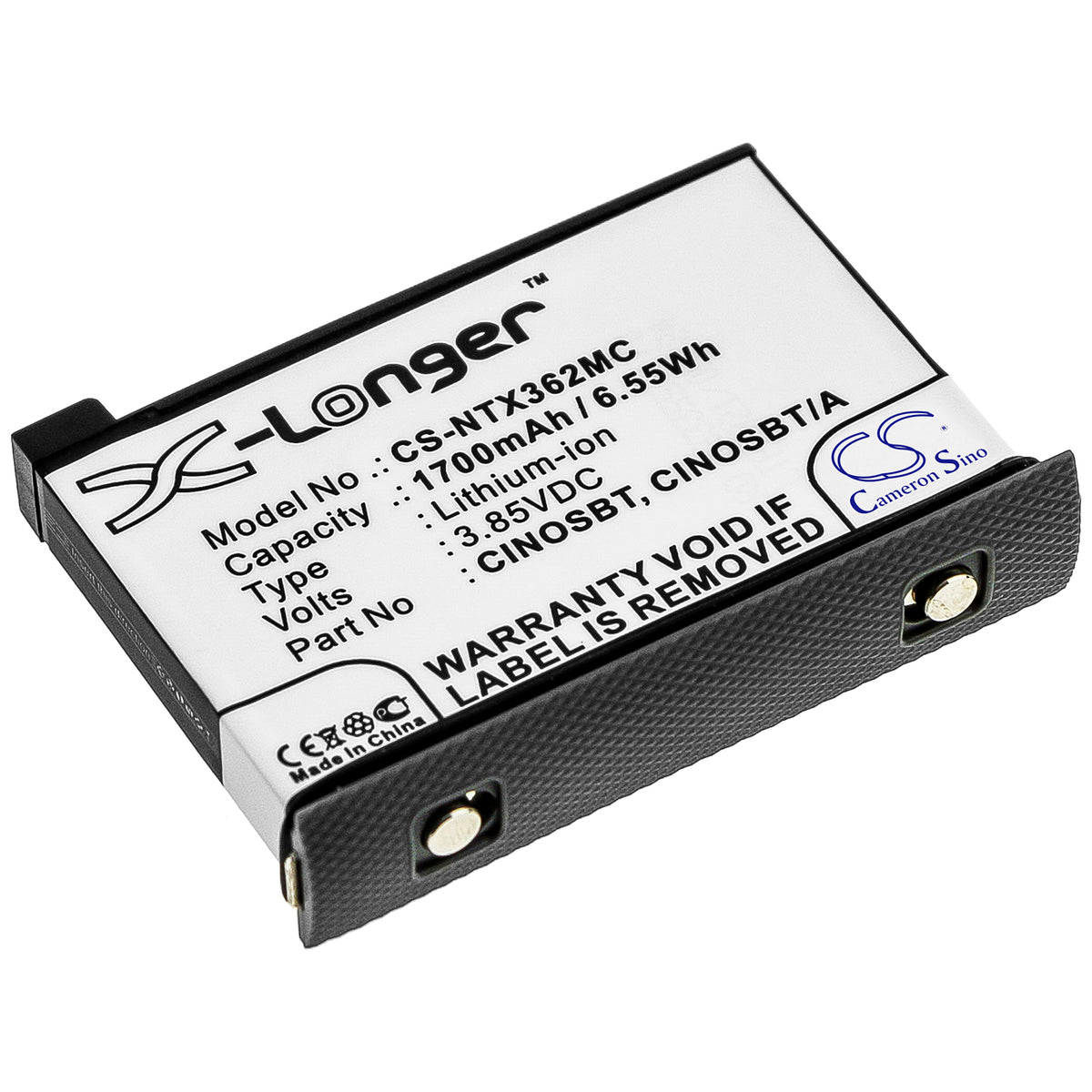 Replacement Battery for Insta360 One X2 – Camera – 1700mAh / 3.85V