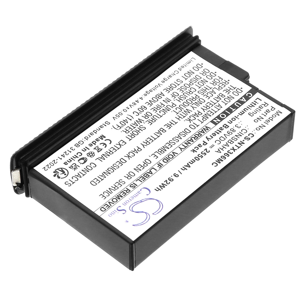 Replacement Battery for Insta360 One X5 – Camera – 2550mAh / 3.89V