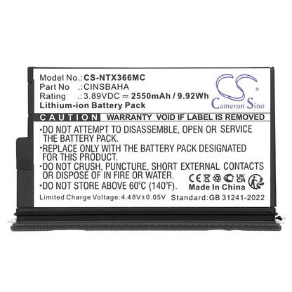 Replacement Battery for Insta360 One X5 – Camera – 2550mAh / 3.89V