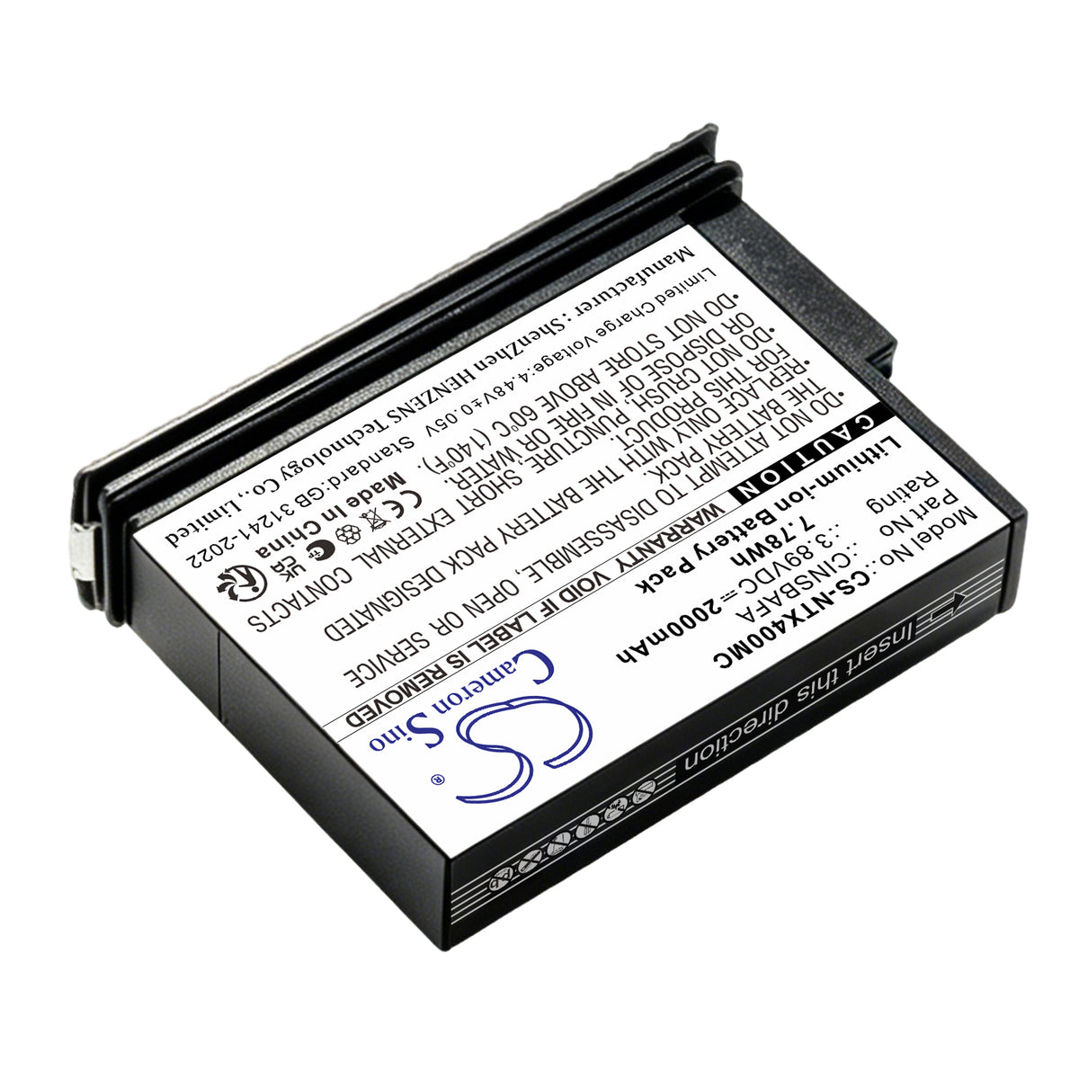 Replacement Battery for Insta360 X4 Air – Camera – 2000mAh / 3.89V
