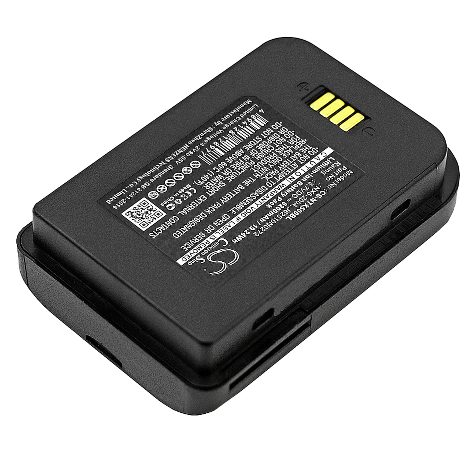 Replacement Battery for Nautiz | BlueBird | HandHeld X5 eTicket – Barcode Scanner – 5200mAh / 3.7V - image 2