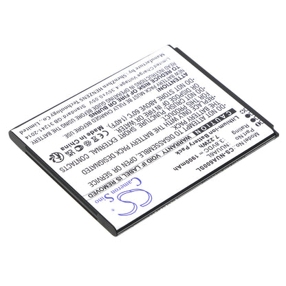 Replacement Battery for NUU A6L – Mobile, SmartPhone – 1900mAh / 3.8V