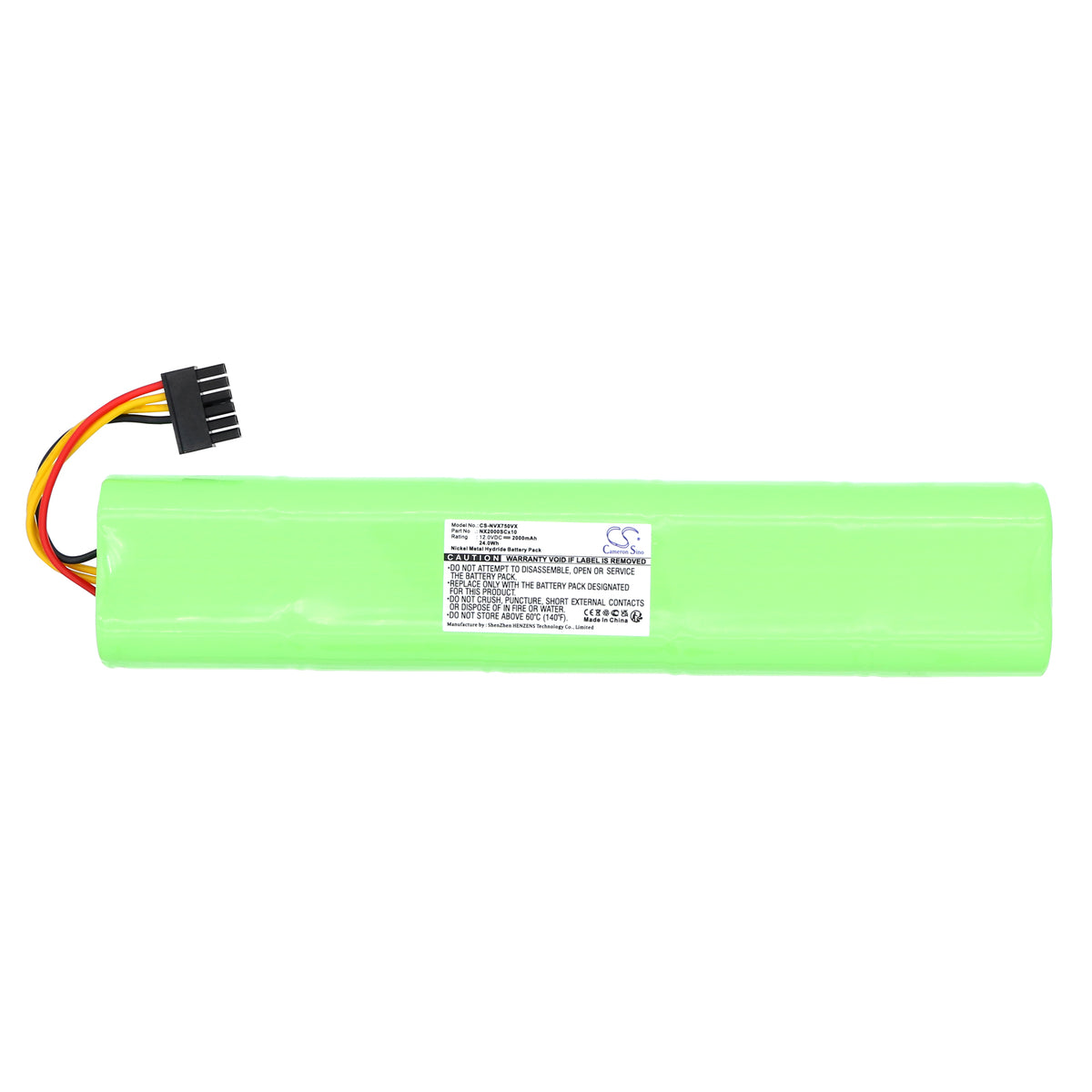 Replacement Battery for Neato Botvac 70e – Vacuum – 2000mAh / 12V