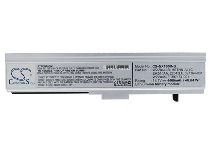 Replacement Battery for HP  Business Notebook NX4300 – Notebook, Laptop – 4400mAh/48.84Wh / 11.1V