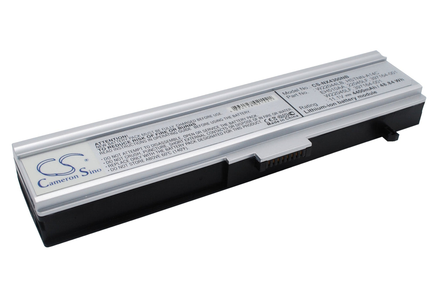 Replacement Battery for HP  Business Notebook NX4300 – Notebook, Laptop – 4400mAh/48.84Wh / 11.1V