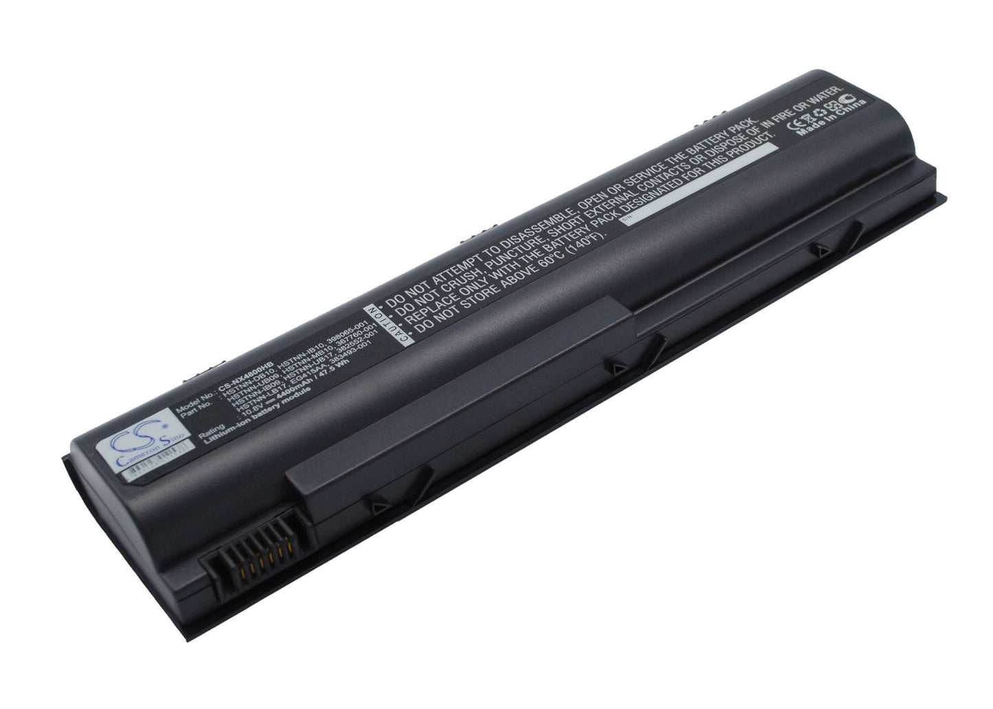 Replacement Battery for HP  Business Notebook NX4800 – Notebook, Laptop – 4400mAh / 10.8V