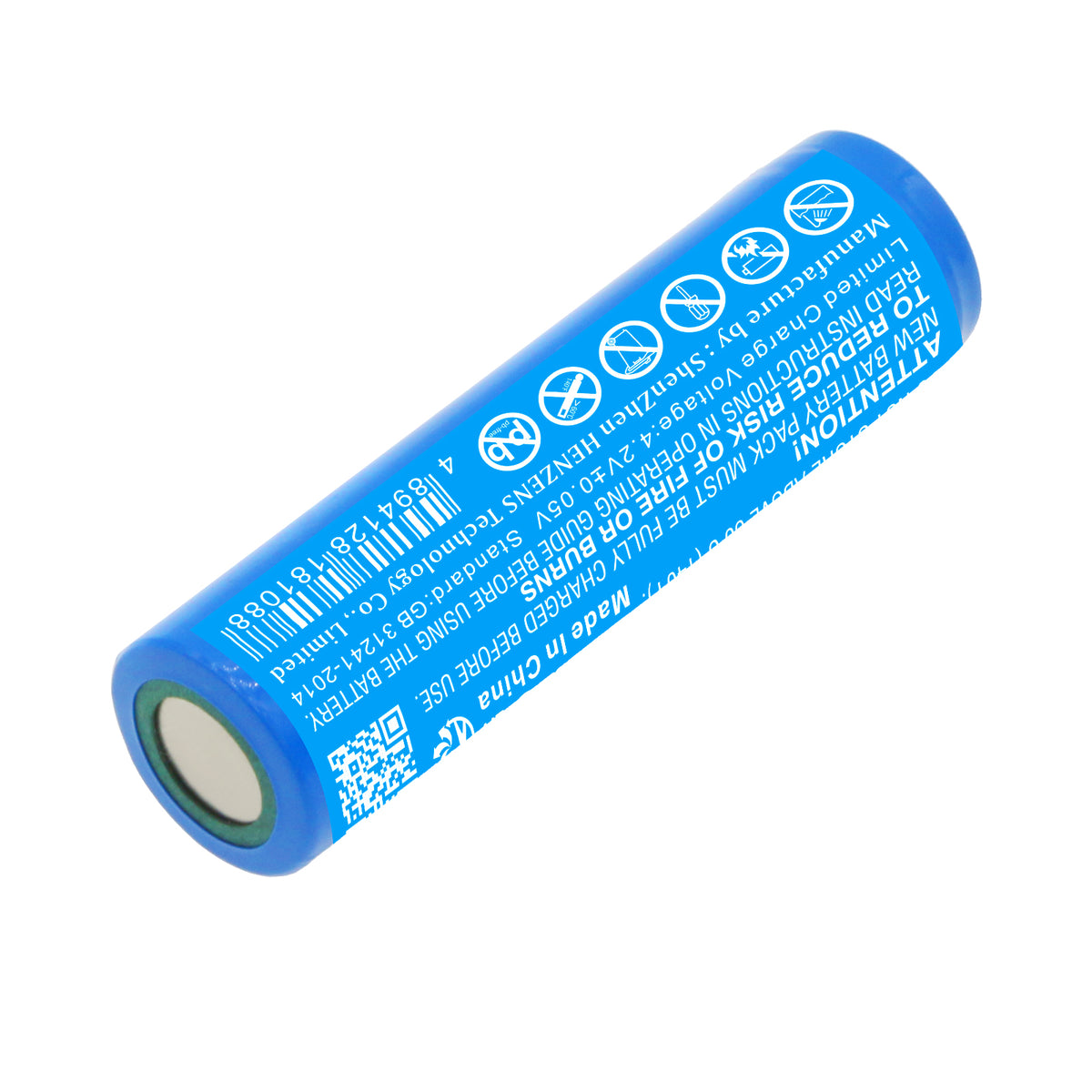 Replacement Battery for Nightstick TAC-400 – Flashlight – 2600mAh / 3.7V
