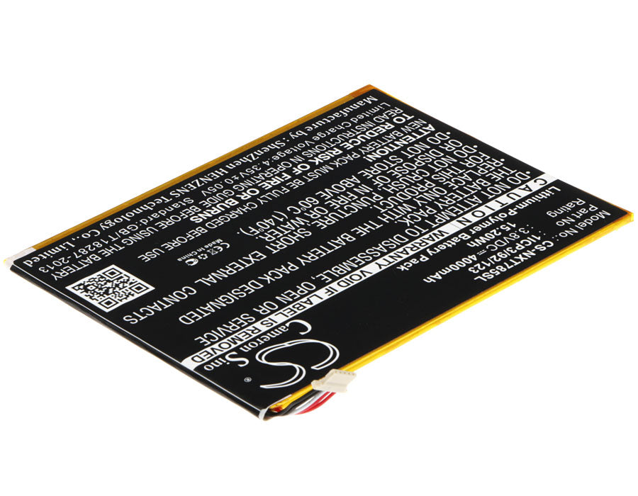 Replacement Battery for Nextbook NX785QC8G – Tablet – 4000mAh / 3.8V - image 2