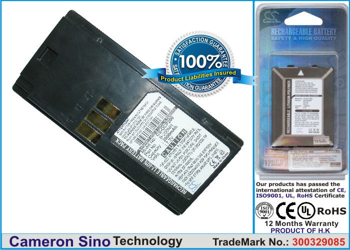 Replacement Battery for Olympus CAMEDIA P-200 – Portable Printer – 2000mAh / 7.2V - image 1