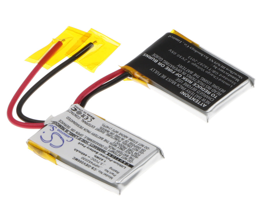 Replacement Battery for Ocean  EV0200 – Camera – 440mAh / 1.63Wh / 3.7V