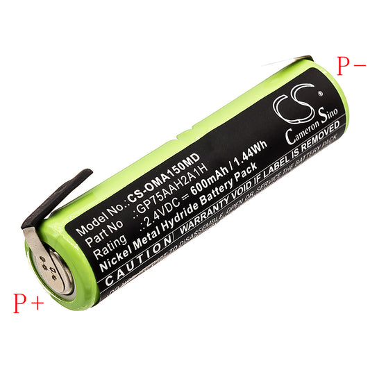 Replacement Battery for Colgate Omron ProClinical A1500 – Toothbrush – 600mAh / 2.4V
