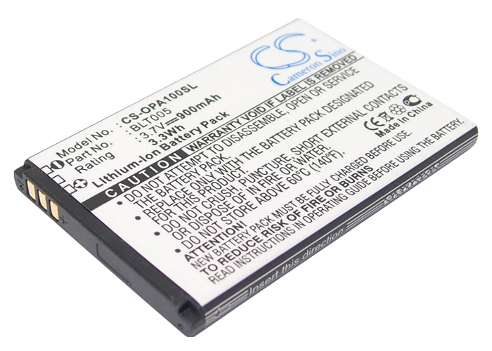 Replacement Battery for Oppo A100 – Mobile, SmartPhone – 900mAh / 3.7V - image 1