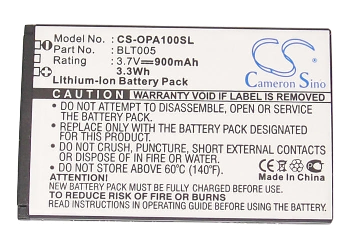 Replacement Battery for Oppo A100 – Mobile, SmartPhone – 900mAh / 3.7V - image 5