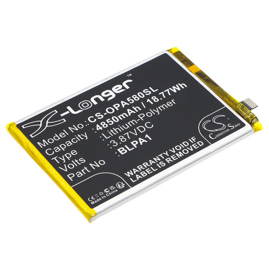 Replacement Battery for Oppo A58 – Mobile, SmartPhone – 4850mAh / 3.87V - image 1