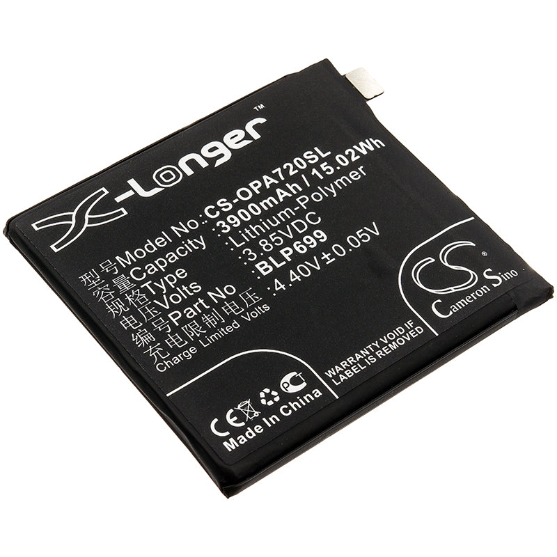 Replacement Battery for OnePlus 7 Pro – Mobile, SmartPhone – 3900mAh / 3.85V - image 1